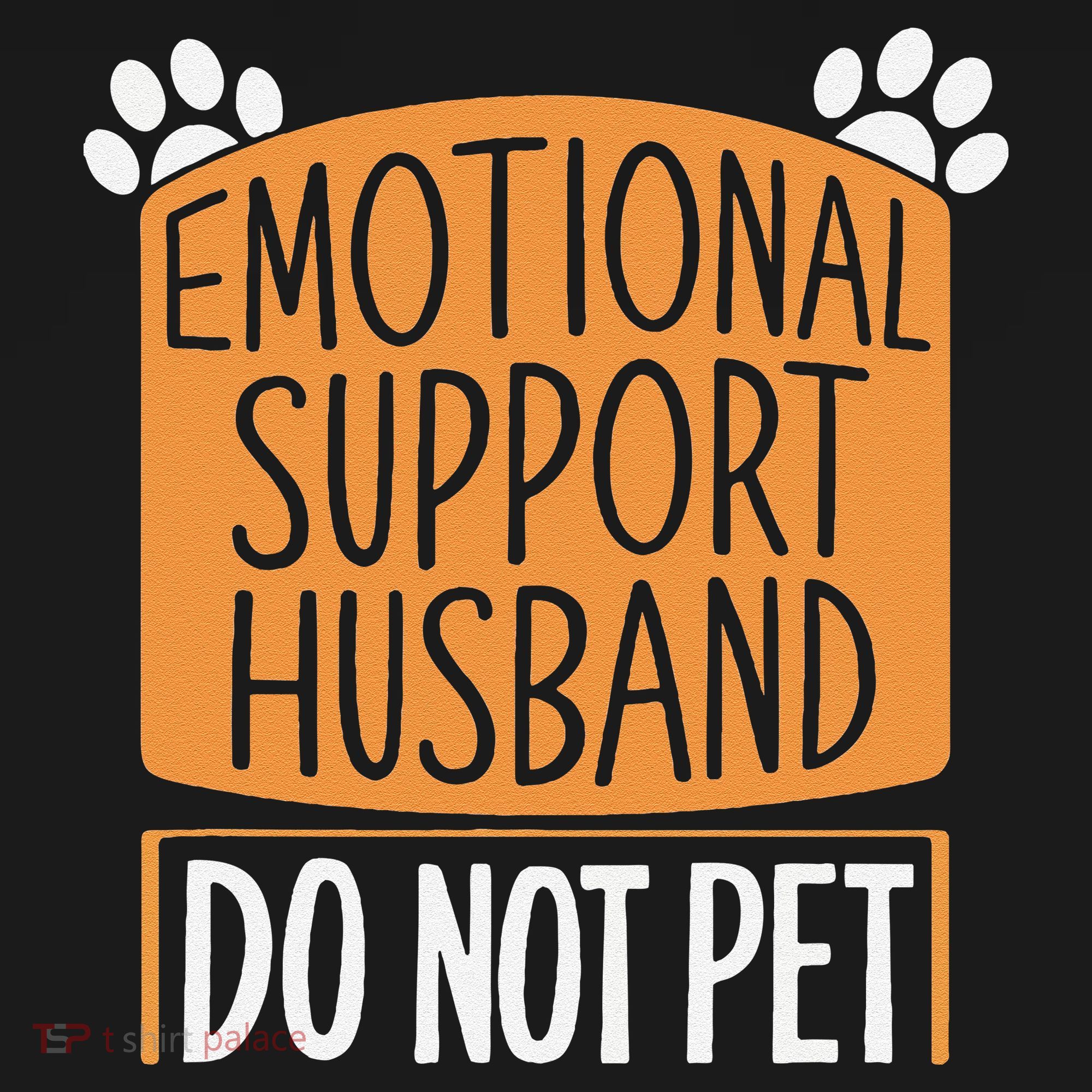 Funny Emotional Support Husband Do Not Pet Pajama Set