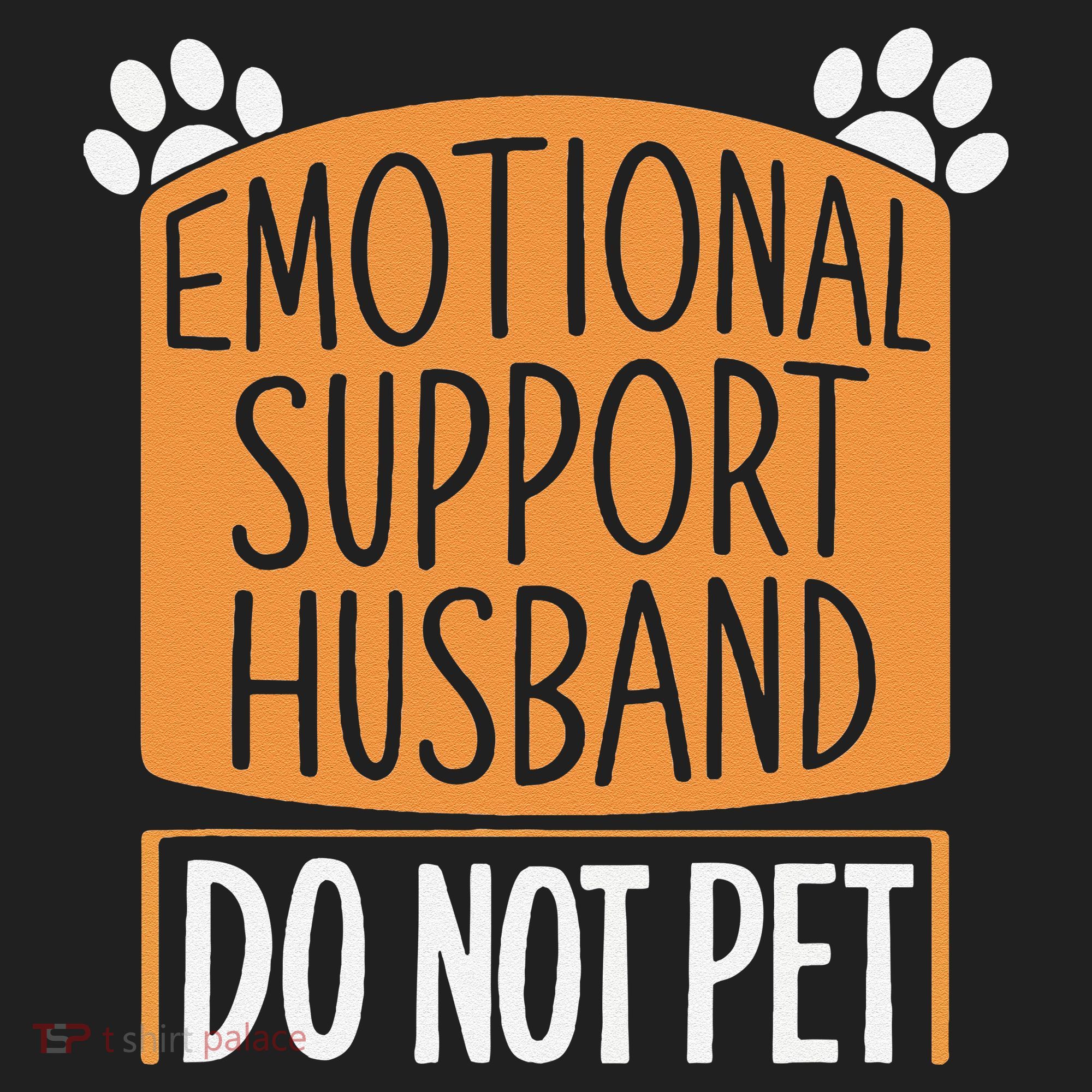 Funny Emotional Support Husband Do Not Pet Hat