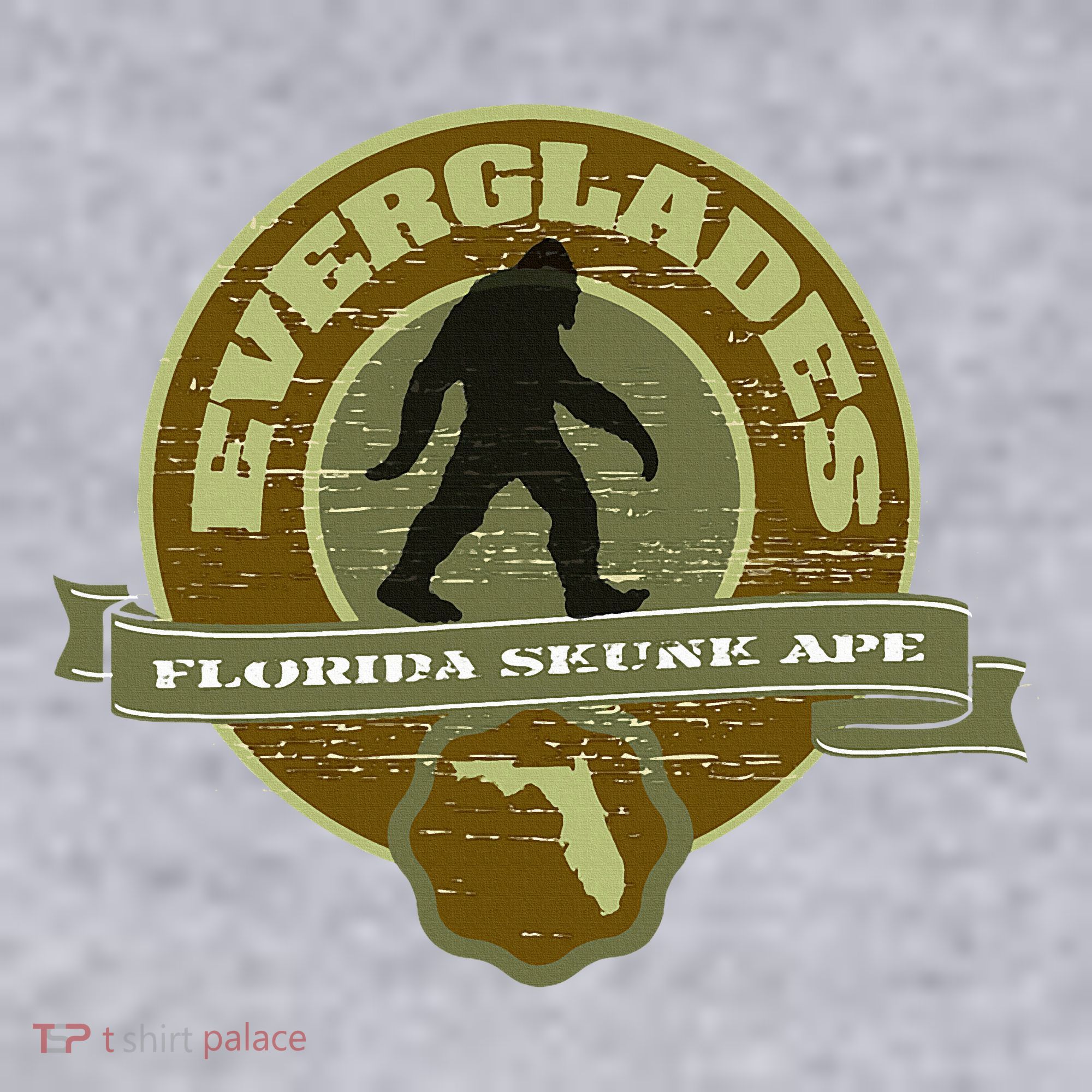 Florida Everglades Skunk Ape Women's Sweatshirt