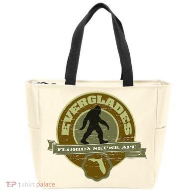 Florida Everglades Skunk Ape Tote Bag