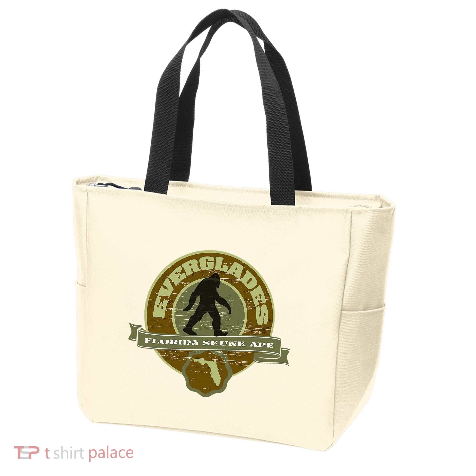 Florida Everglades Skunk Ape Tote Bag