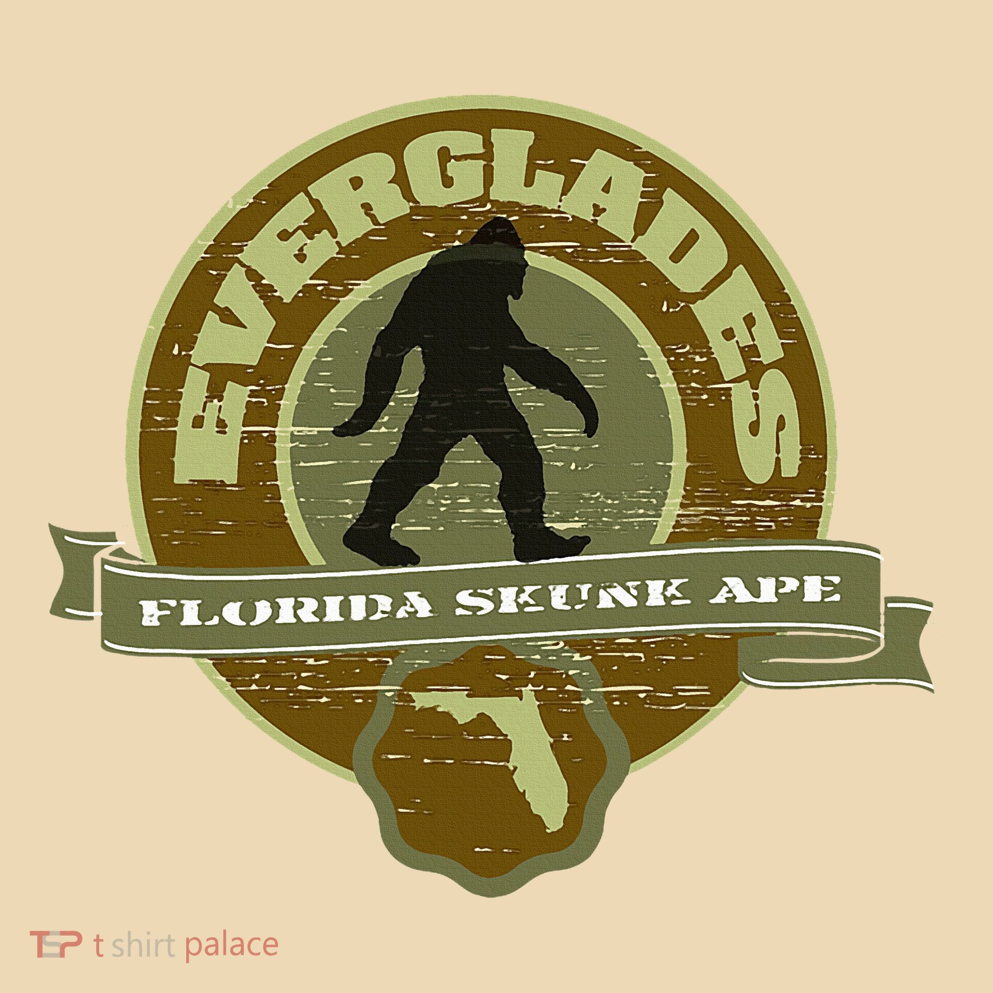 Florida Everglades Skunk Ape Tote Bag