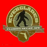 Florida Everglades Skunk Ape Santa Hat thumb 1