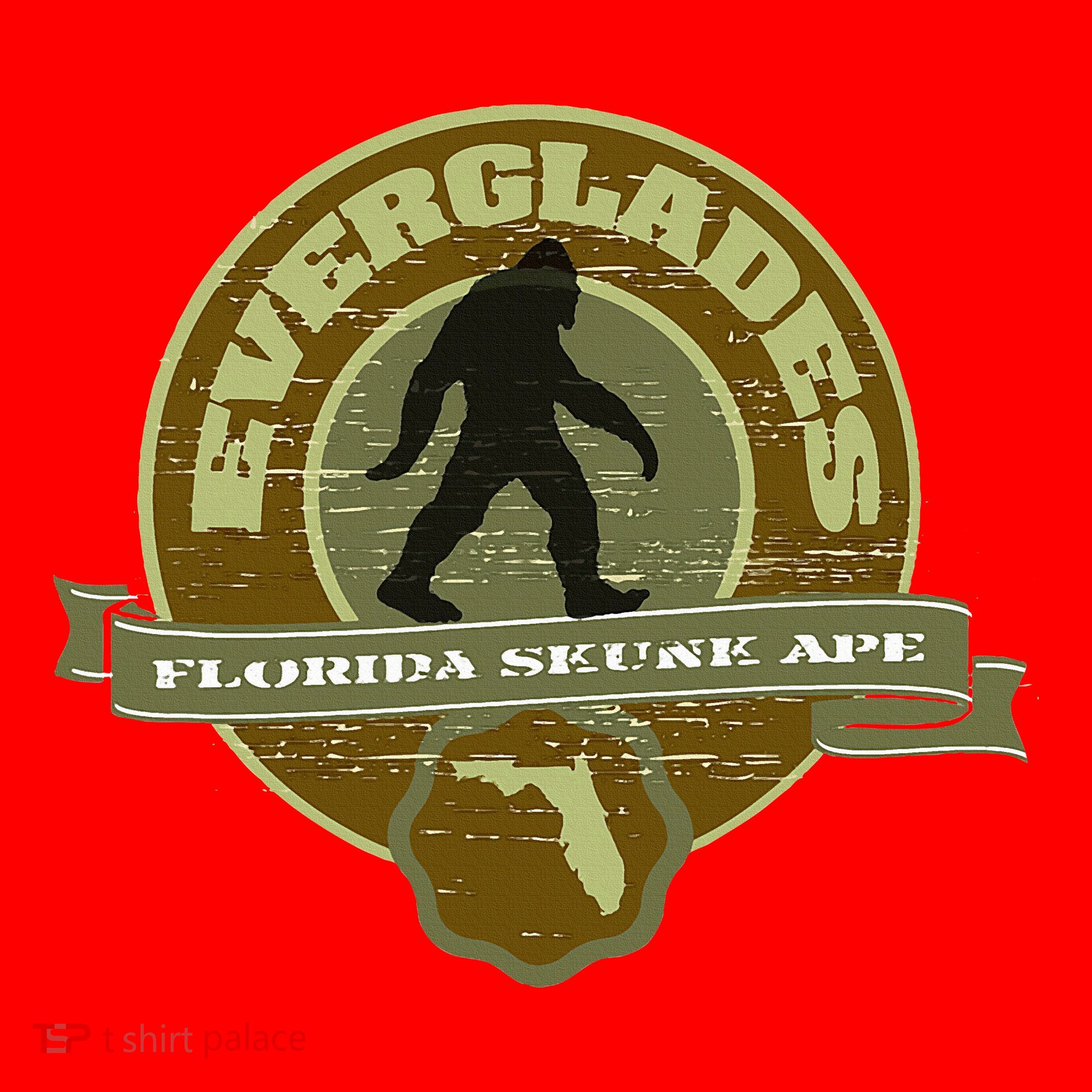 Florida Everglades Skunk Ape Santa Hat