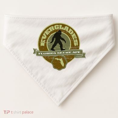 Florida Everglades Skunk Ape USA-Made Doggie Bandana