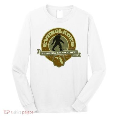 Florida Everglades Skunk Ape Long Sleeve Shirt
