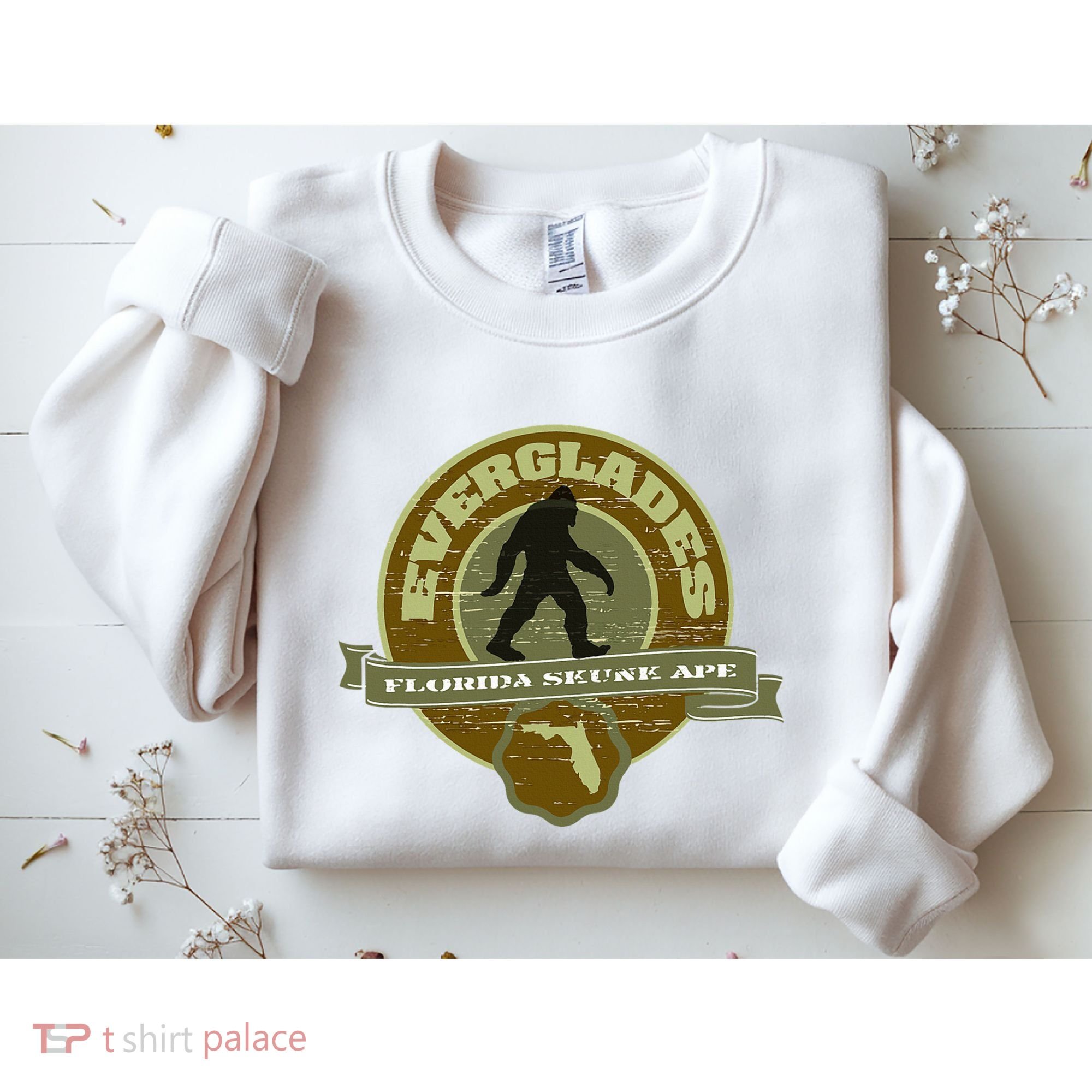 Florida Everglades Skunk Ape Sweatshirt