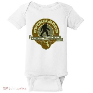 Florida Everglades Skunk Ape Baby Bodysuit