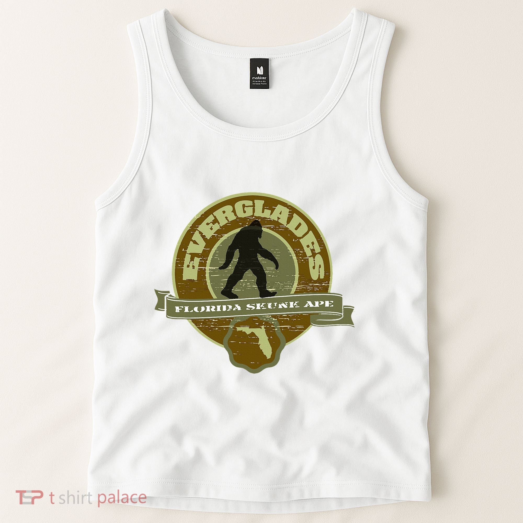Florida Everglades Skunk Ape Tank Top