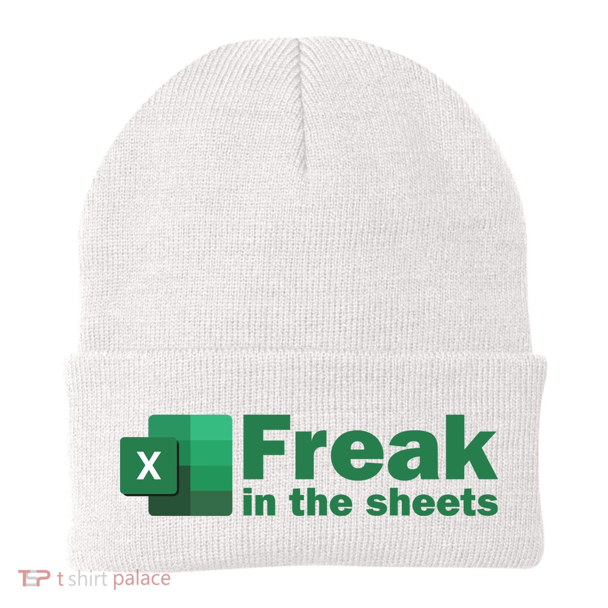 Funny Excel Sheets Freak In The Excel Sheets Beanie