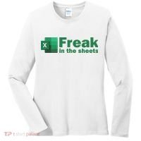 Funny Excel Sheets Freak In The Excel Sheets Women's Long Sleeve Shirt thumb 0