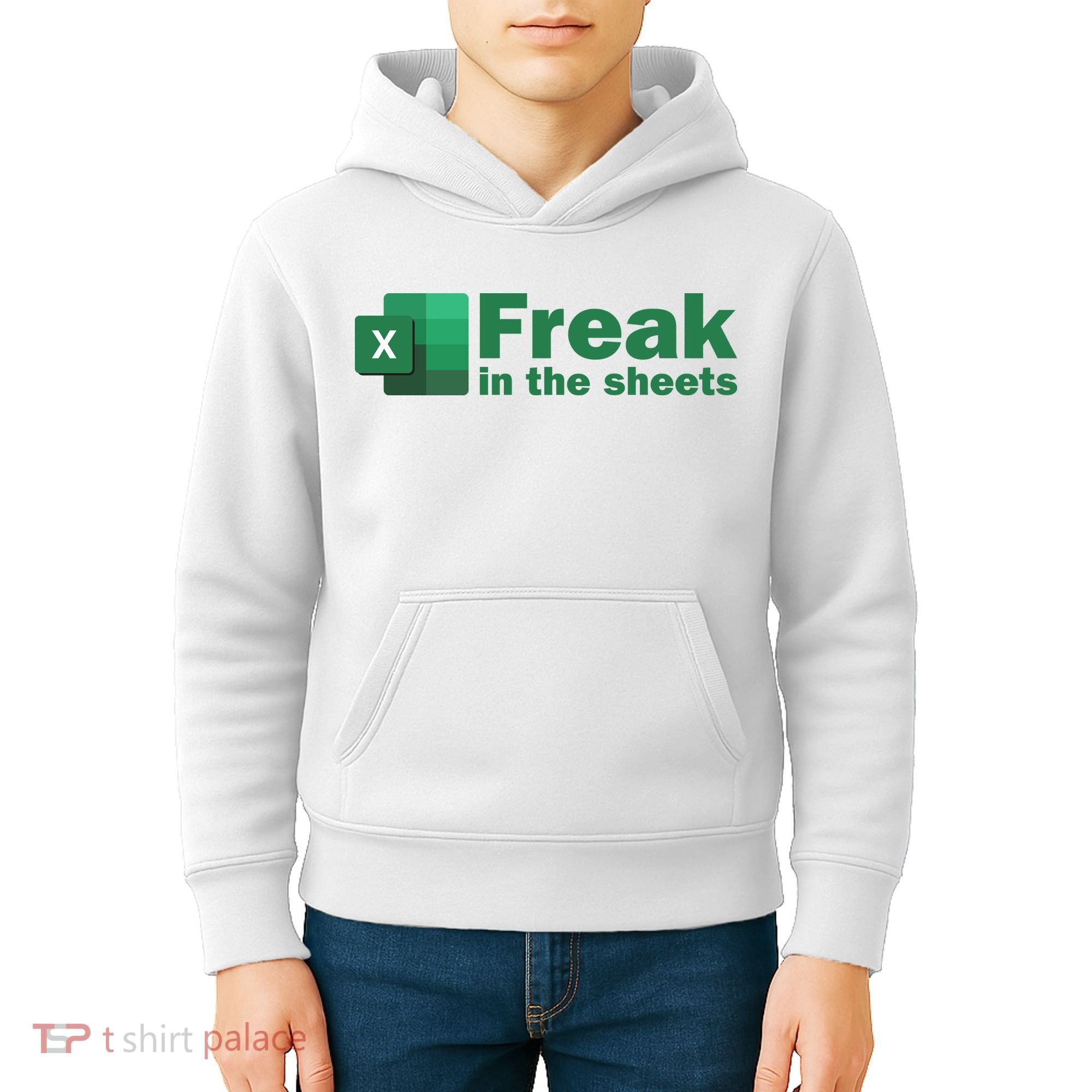 Funny Excel Sheets Freak In The Excel Sheets Kids Hoodie