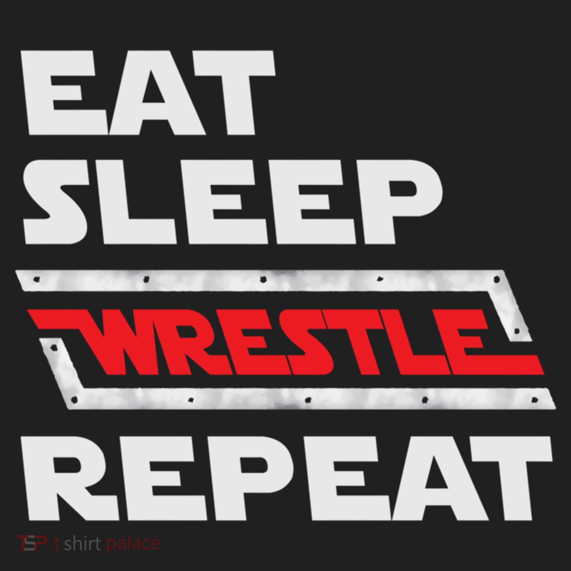 Funny Eat Sleep Wrestle Repeat Wrestling Gift Gift Beanie