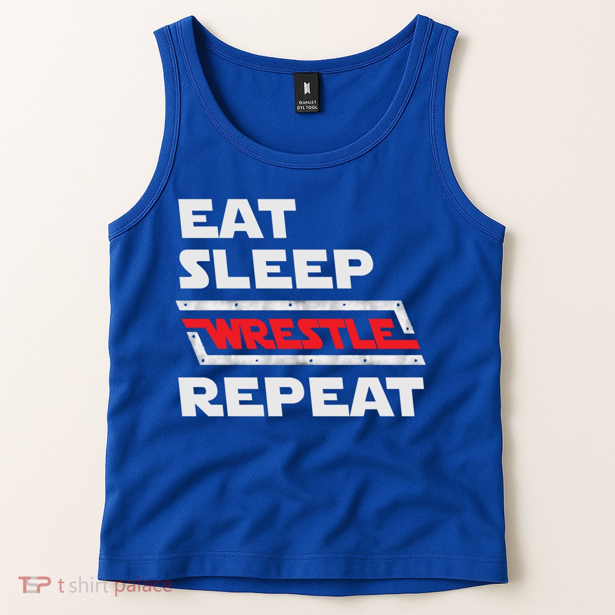 Funny Eat Sleep Wrestle Repeat Wrestling Gift Gift Tank Top