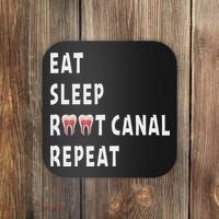 Funny Endodontist Saying Root Canal Dentist Endodontist Gift Coaster thumb 0