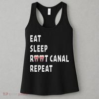 Funny Endodontist Saying Root Canal Dentist Endodontist Gift Women's Tank Top thumb 3