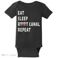 Funny Endodontist Saying Root Canal Dentist Endodontist Gift Baby Bodysuit thumb 0
