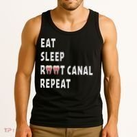 Funny Endodontist Saying Root Canal Dentist Endodontist Gift Tank Top thumb 3