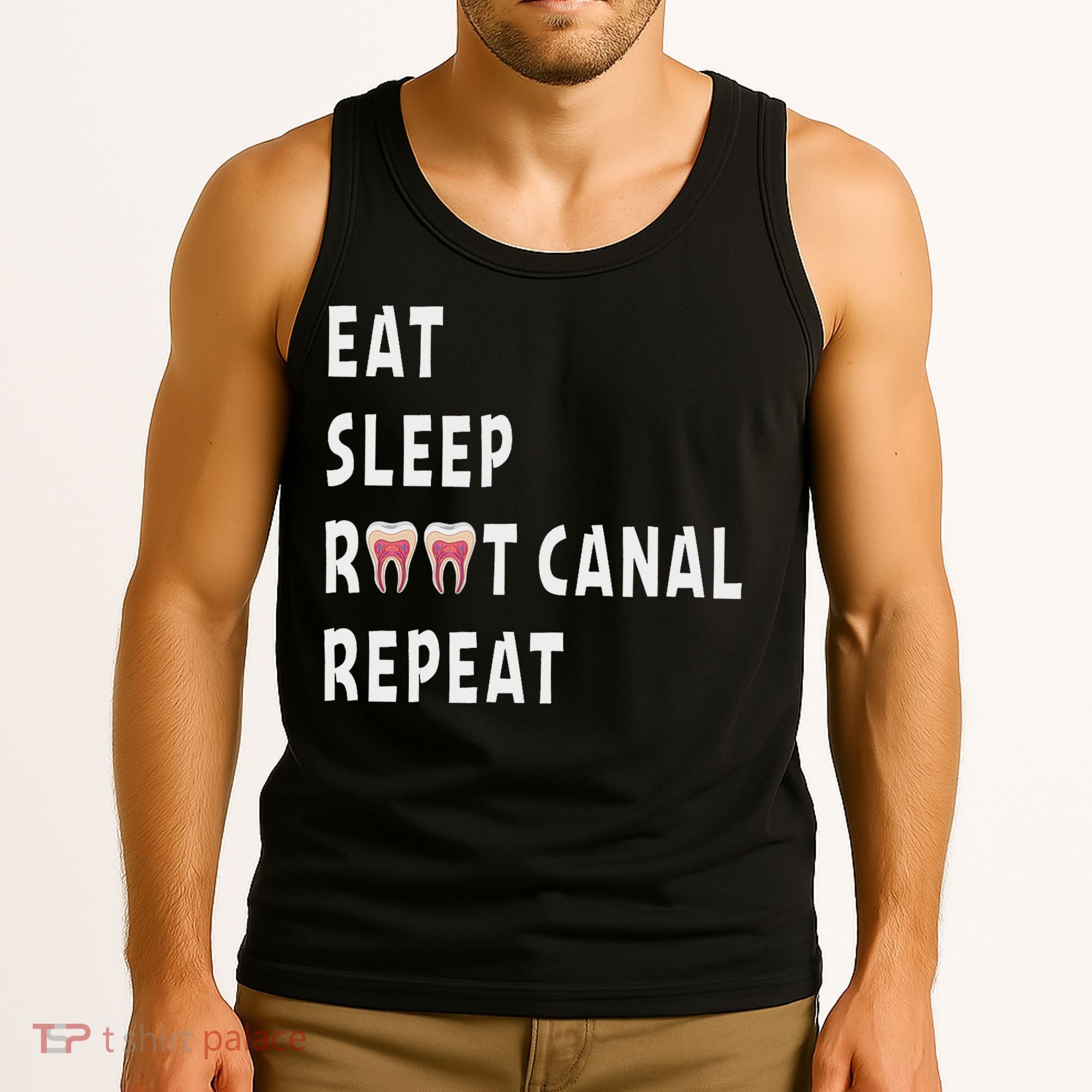 Funny Endodontist Saying Root Canal Dentist Endodontist Gift Tank Top