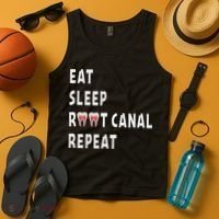 Funny Endodontist Saying Root Canal Dentist Endodontist Gift Tank Top thumb 4
