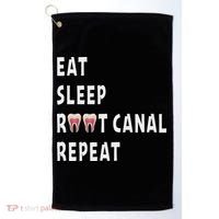 Funny Endodontist Saying Root Canal Dentist Endodontist Gift Golf Towel thumb 0