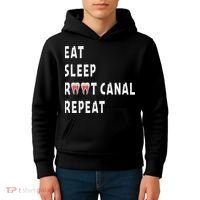 Funny Endodontist Saying Root Canal Dentist Endodontist Gift Kids Hoodie thumb 4