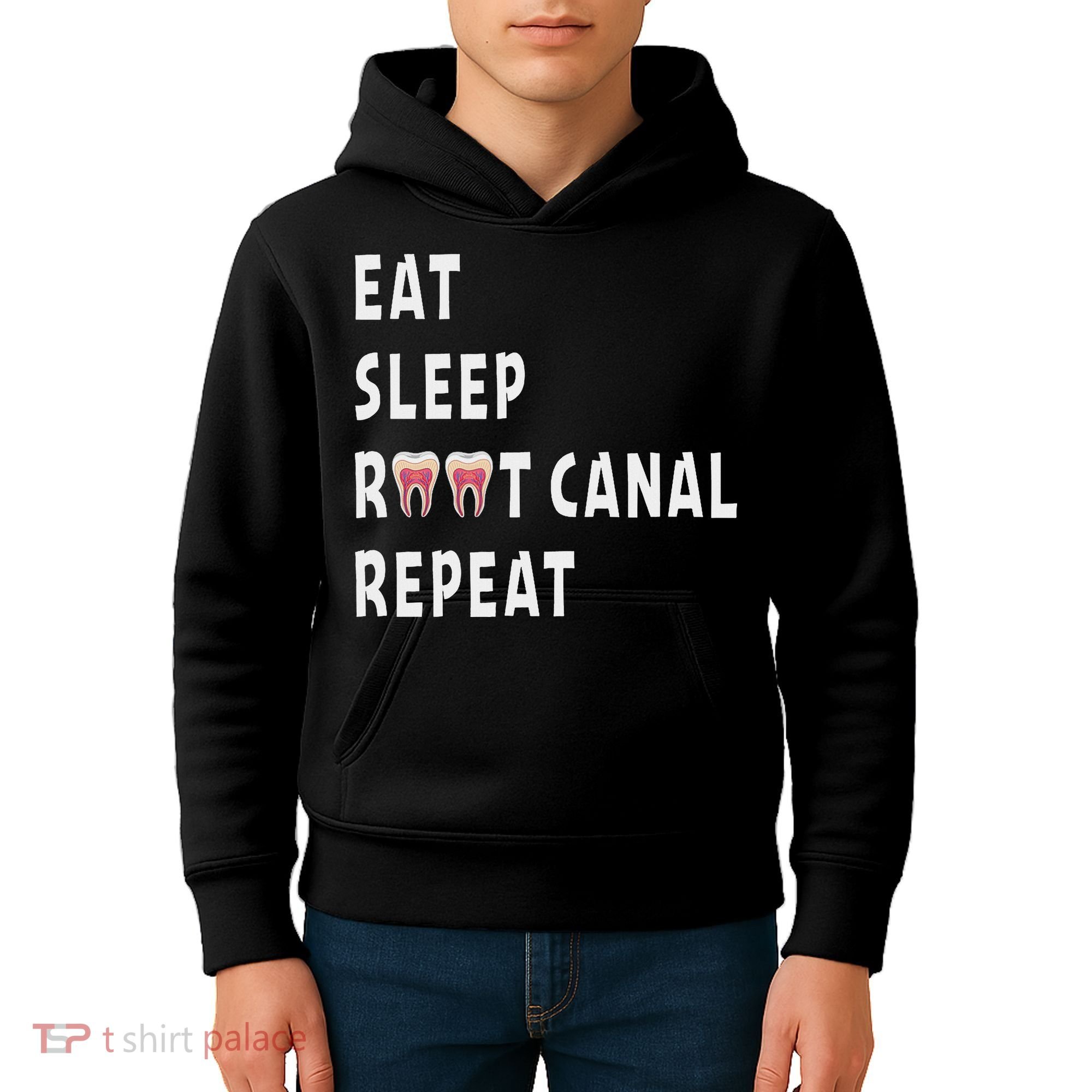 Funny Endodontist Saying Root Canal Dentist Endodontist Gift Kids Hoodie