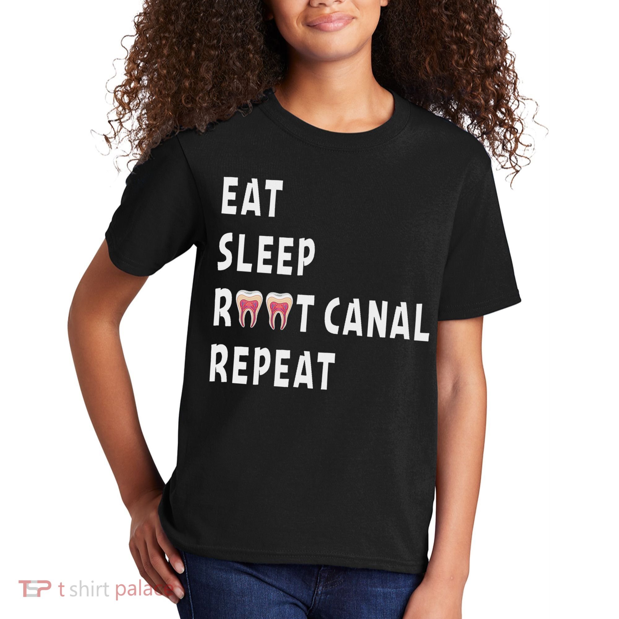Funny Endodontist Saying Root Canal Dentist Endodontist Gift Kids T-Shirt