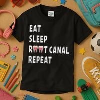 Funny Endodontist Saying Root Canal Dentist Endodontist Gift Kids T-Shirt thumb 3