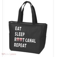 Funny Endodontist Saying Root Canal Dentist Endodontist Gift Tote Bag thumb 3