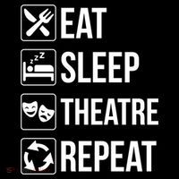 Funny Eat Sleep Theatre Repeat Gift Bucket Hat thumb 4