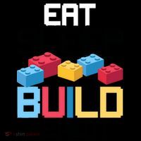 Funny Eat Sleep Build Gift Men Women Cool Blocks Building Coffee Mug thumb 5