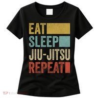 Funny Eat Sleep Jiu-Jitsu Repeat Gift Women's T-Shirt thumb 0