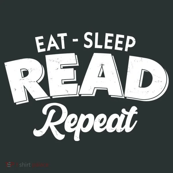 Funny Eat Sleep Read Repeat Book Lover Women's T-Shirt