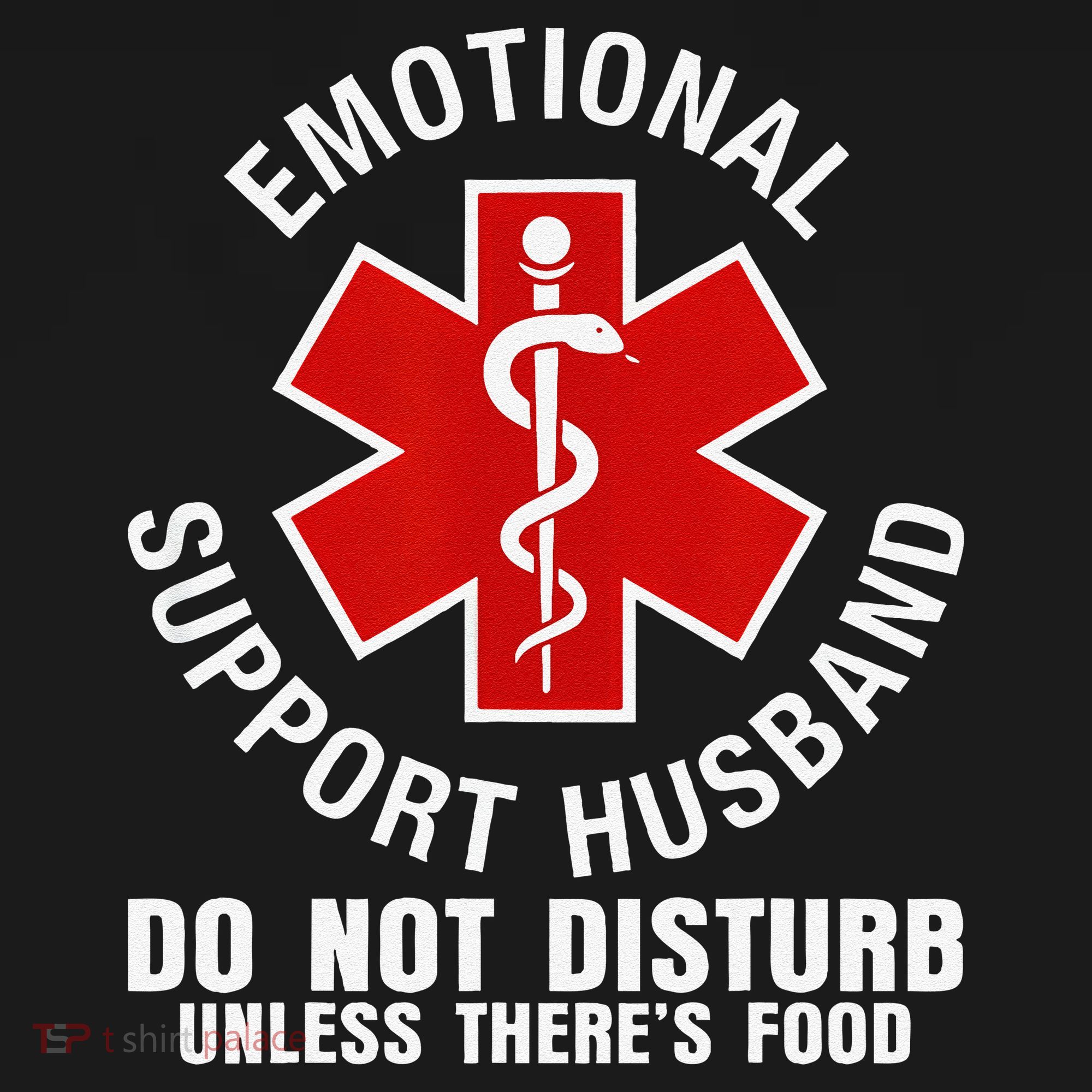 Funny Emotional Support Husband Do Not Pet Dad Humor Love Bucket Hat