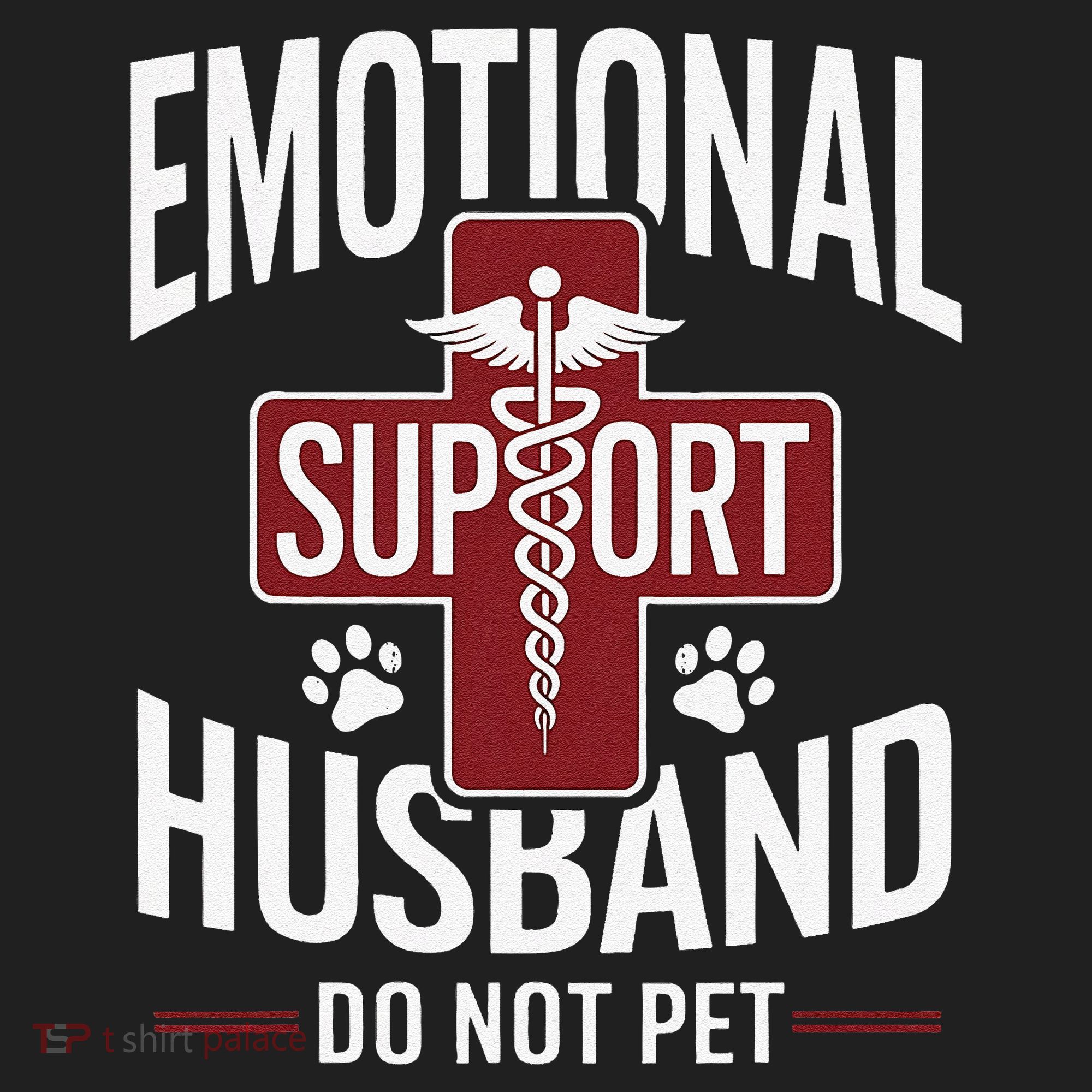 Funny Emotional Support Husband Do Not Pet Hat