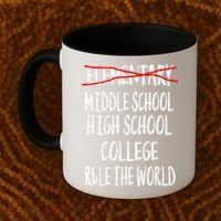 Funny Elementary School Graduation 6th Grade Graduation Coffee Mug thumb 2
