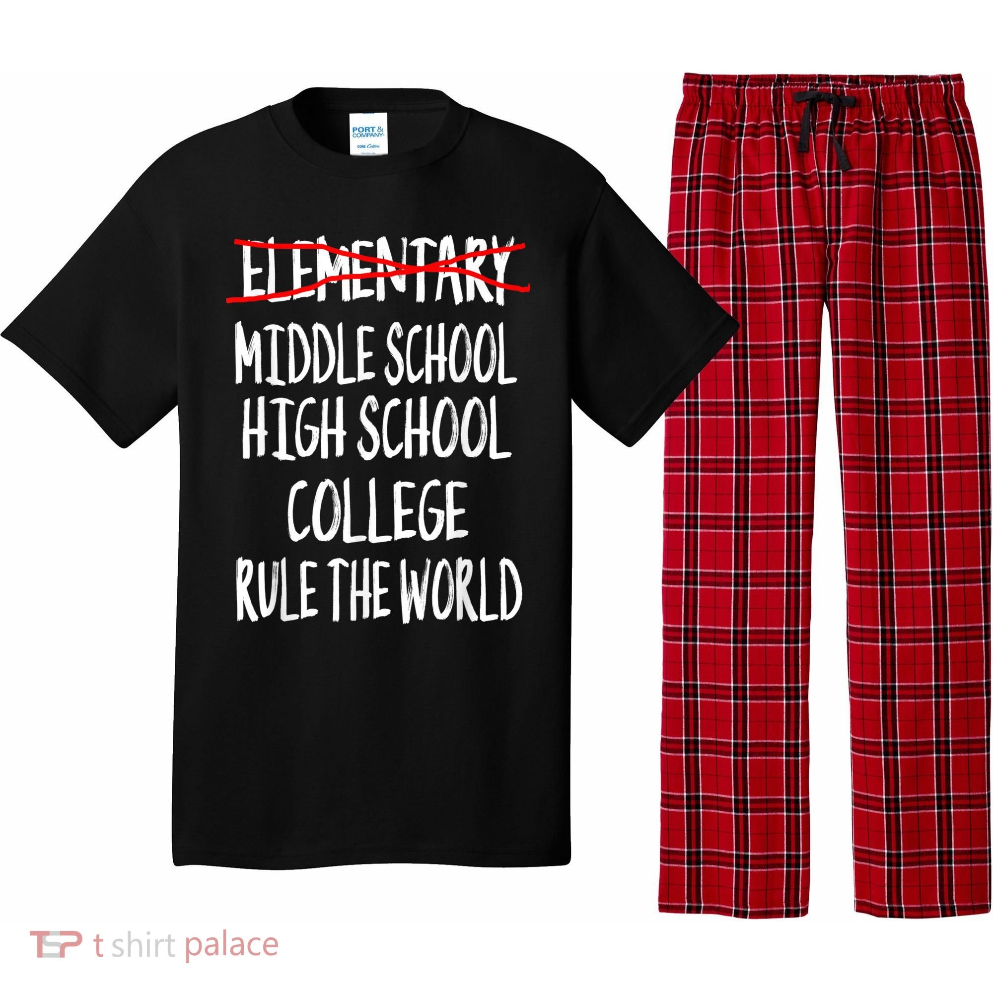 Funny Elementary School Graduation 6th Grade Graduation Pajama Set