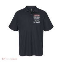Funny Elementary School Graduation 6th Grade Graduation Polo thumb 0