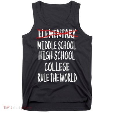 Funny Elementary School Graduation 6th Grade Graduation Tank Top