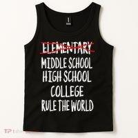 Funny Elementary School Graduation 6th Grade Graduation Tank Top thumb 2