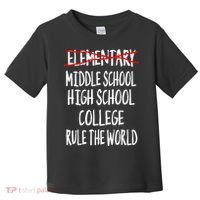 Funny Elementary School Graduation 6th Grade Graduation Toddler T-Shirt thumb 0