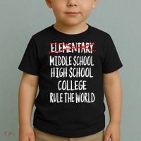 Funny Elementary School Graduation 6th Grade Graduation Toddler T-Shirt thumb 2