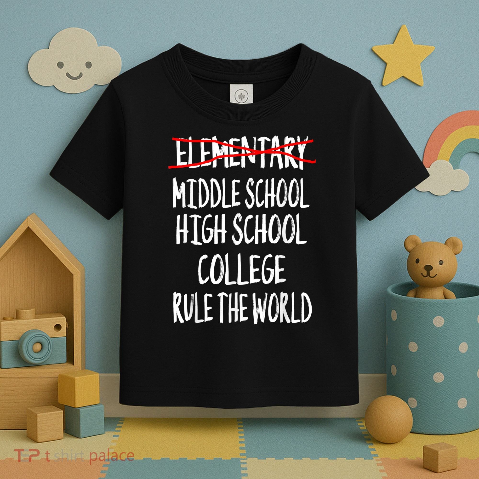 Funny Elementary School Graduation 6th Grade Graduation Toddler T-Shirt