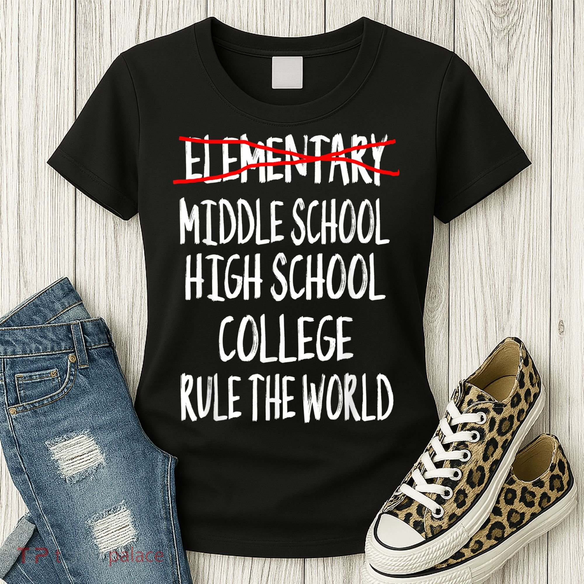 Funny Elementary School Graduation 6th Grade Graduation Women's T-Shirt