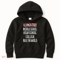 Funny Elementary School Graduation 6th Grade Graduation Kids Hoodie thumb 0