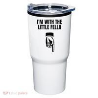 Funny Embarrassing Sarcastic Bachelor Party Joke Groom Tumbler thumb 0