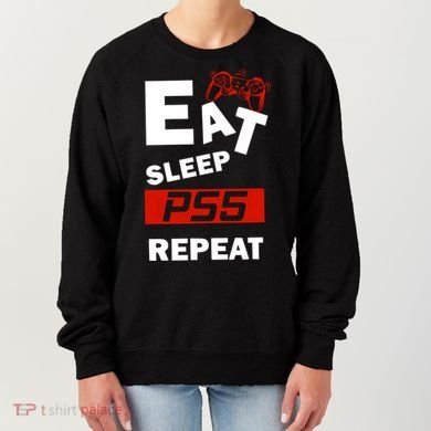Funny Eat Sleep Ps5 Repeat Gift For Lover Video Game Great Gift Women's Sweatshirt