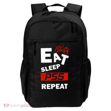 Funny Eat Sleep Ps5 Repeat Gift For Lover Video Game Great Gift Backpack