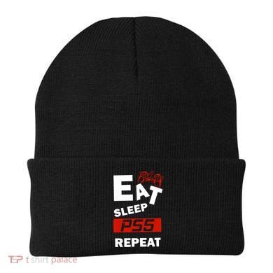 Funny Eat Sleep Ps5 Repeat Gift For Lover Video Game Great Gift Beanie